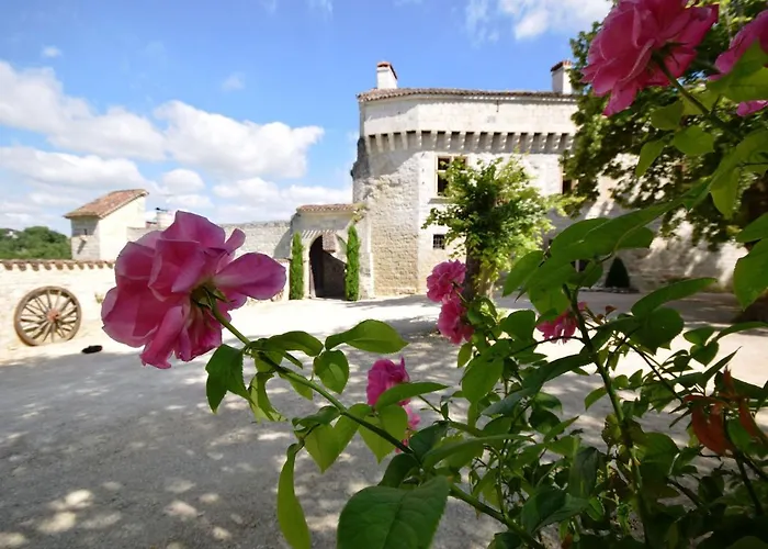 Castle Near Agen With Shared Pool Villa Saint-Caprais-de-Lerm fotoğrafı