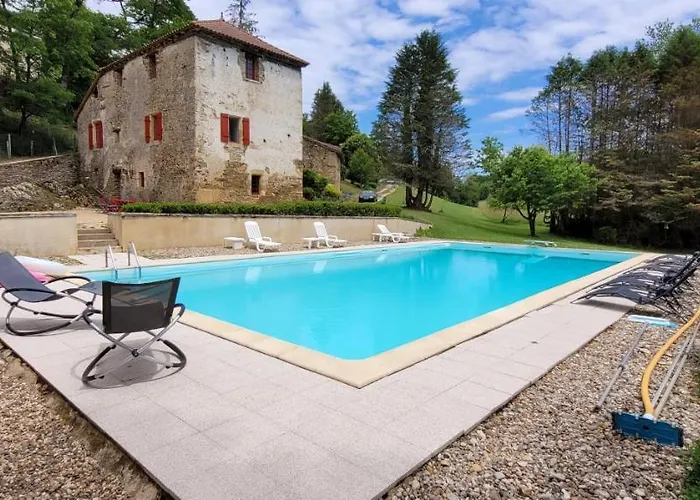 La Vielle Forge Perigord Vert - Piscine Et Riviere Βίλα Saint-Paul-la-Roche φωτογραφία