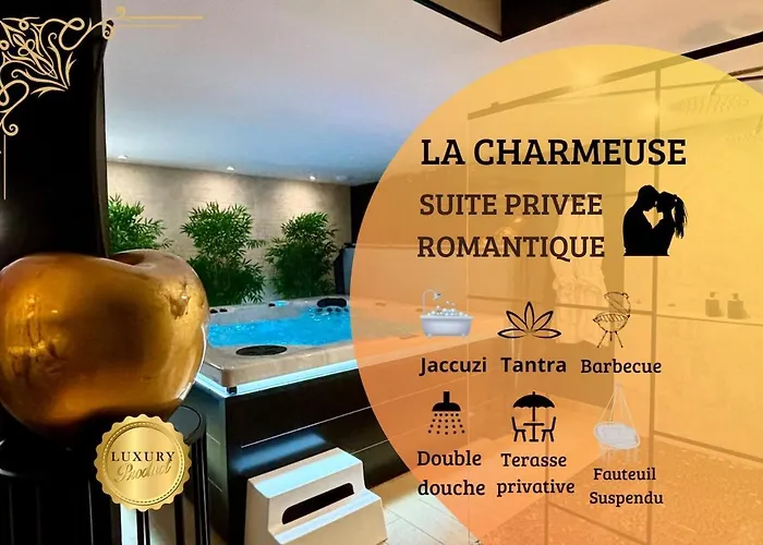 fotos do La Charmeuse, Suite Luxueuse Romantique & Spa Belin-Beliet