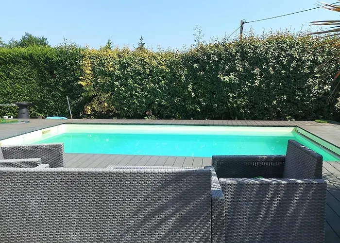 Teuillac House With A Saltwater Pool 빌라 사진