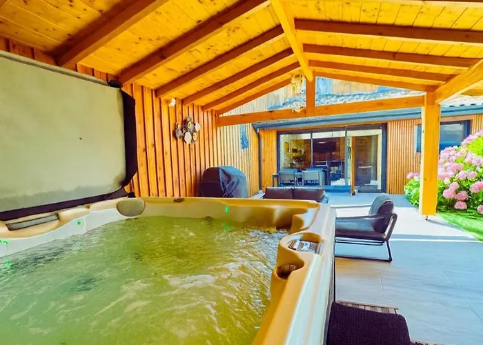 La Bulle Medocaine Villa Design Avec Jaccuzy Prive Macau foto