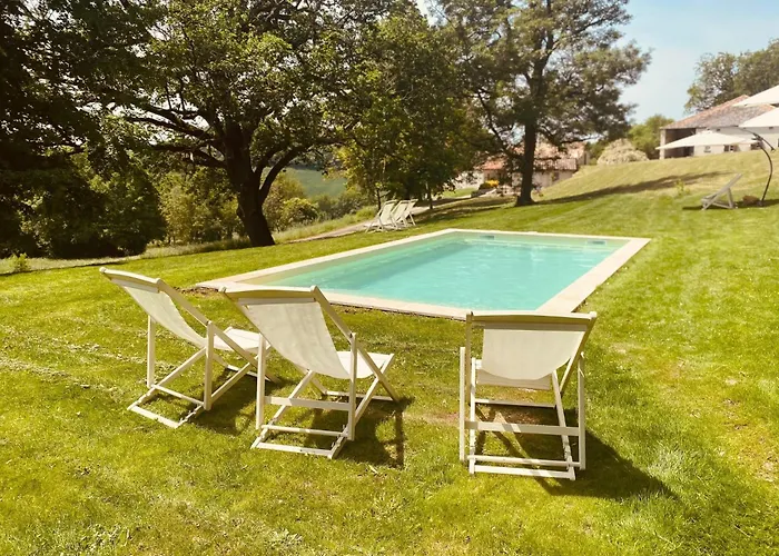 Peaceful Estate With Pool Near Tournon Villa Frespech foto
