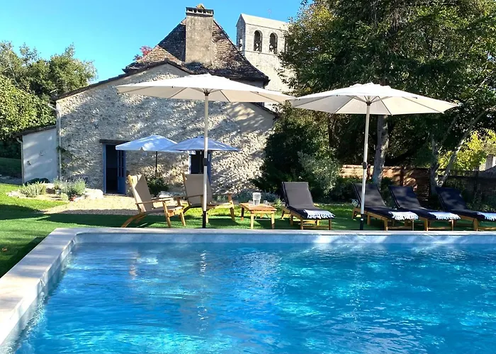 Charming La Maison Des Artistes Near Bergerac With The Swimming Pool Conne-de-Labarde fotorgafie