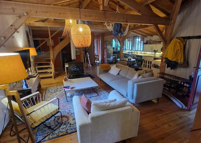 Villa Wooden House Uzeste Foto