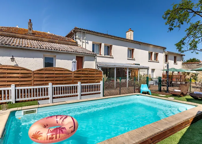 Hotel Les Vieux Acacias Queyrac foto