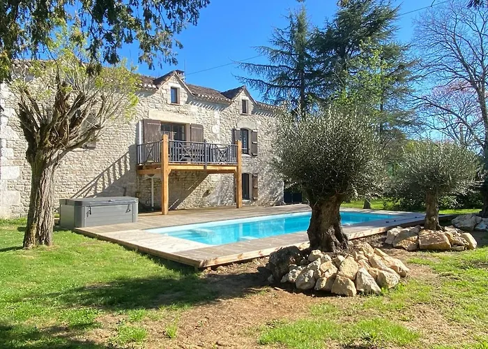 Charmante Quercynoise En Pierre Masquieres Foto