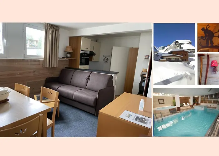 foto di Studio duplex 7 pers avec piscine et wifi à Gourette - FR-1-859-9