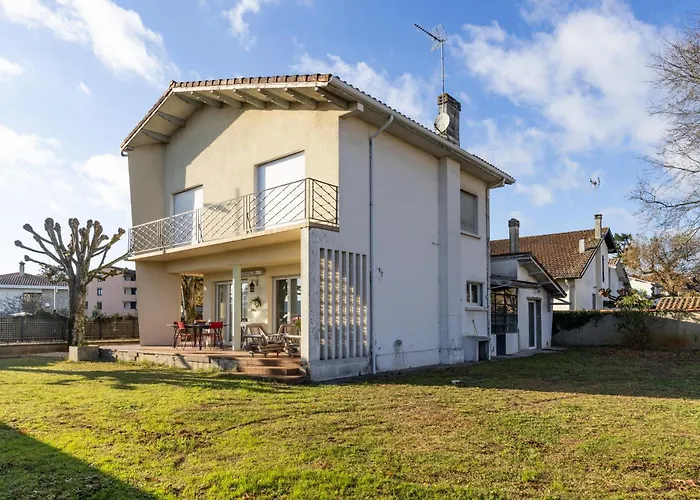 Villa Amistad - Centre - Parking - Jardin - Lave Linge Et Vaisselle 몽트드마르장 사진