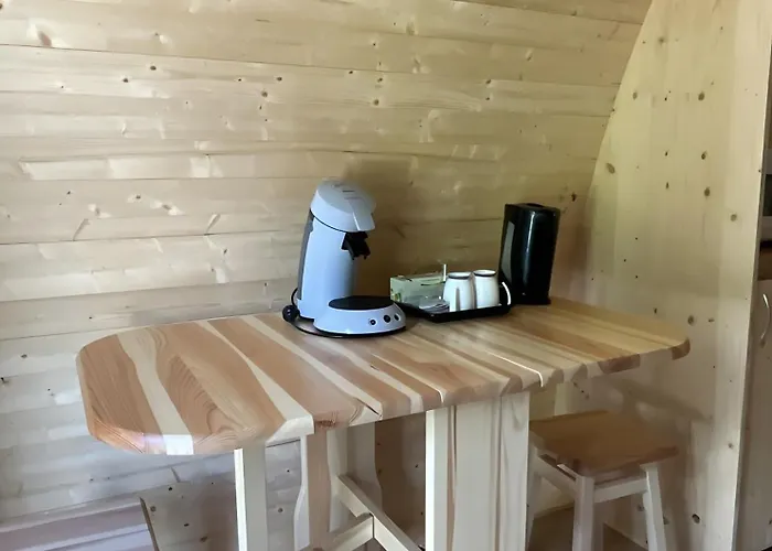 Фото Cabane Forestiere En Bois Villeneuve 