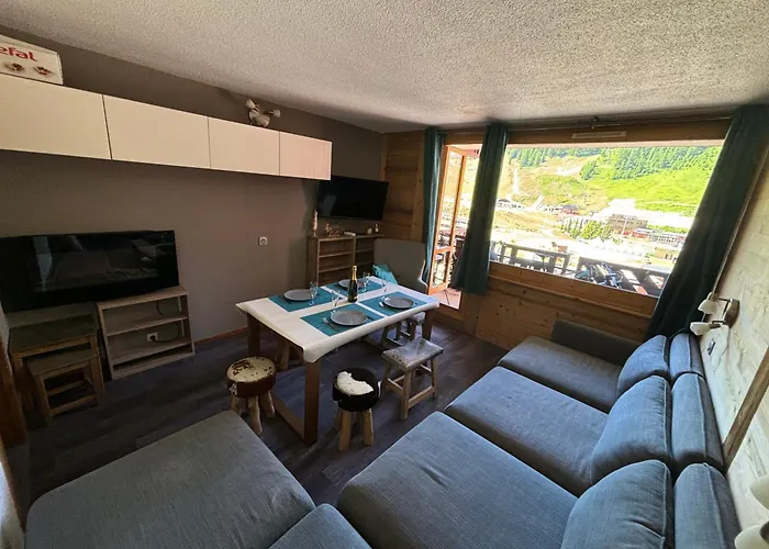 ÉtouarsLa Plagne Bellecoteアパートメントの写真