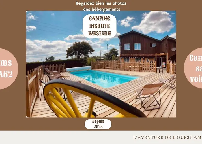 Camping Syl-Vallee Western Village Bouglon foto