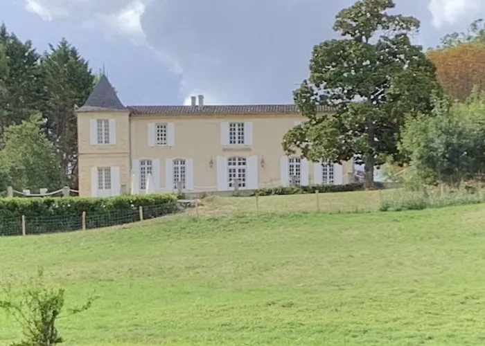 Chateau De Charme Proche De St Emilion Nérigean foto