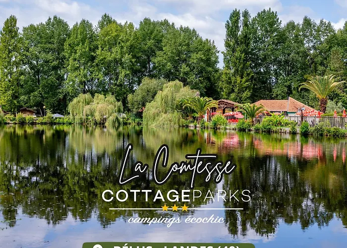 Cottage Parks La Comtesse - Vacances Nature & Douceur Landaise Entre Foret, Riviere Et Ocean Belus fotoğrafı