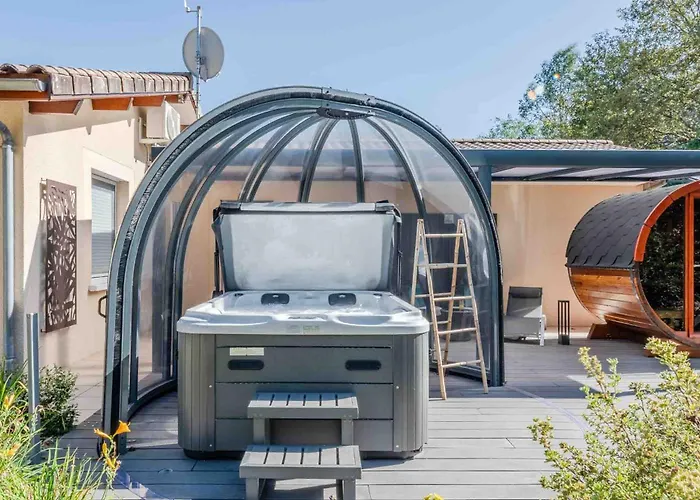 L'Escale Sud Gironde: Tranquil Spa Retreat with Gourmet Breakfast Pompejac photo