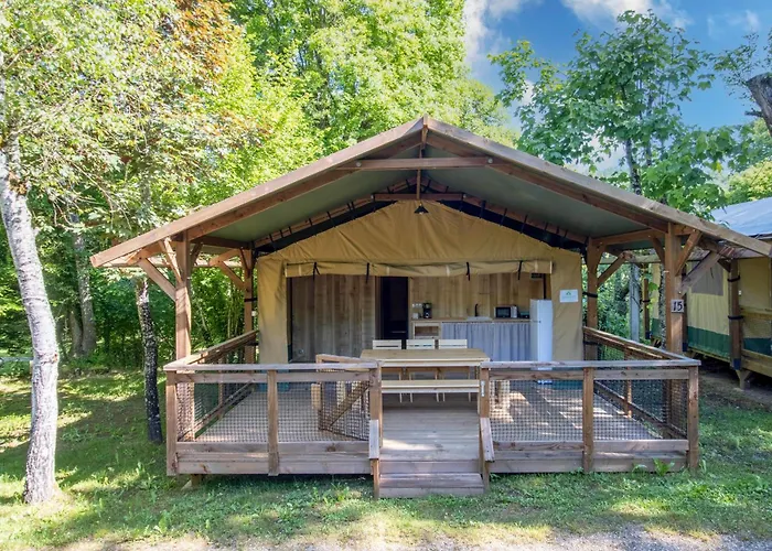 Saint-Martial-de-Nabirat Tente Lodge 8 Personnes תמונה