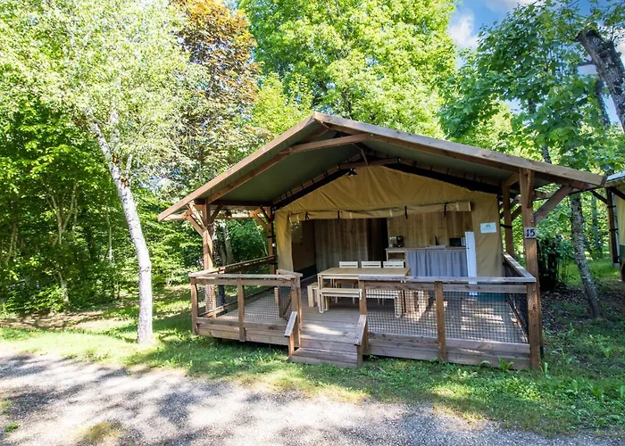 Saint-Martial-de-Nabirat Tente Lodge 2 Personnes תמונה
