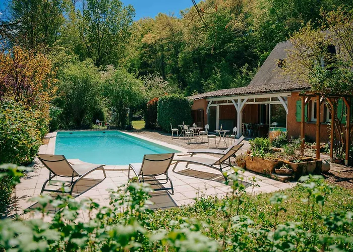 Maison Forenea chambres d'hôtes dans les bois avec petits déjeuners BIO Sainte-Nathalène foto