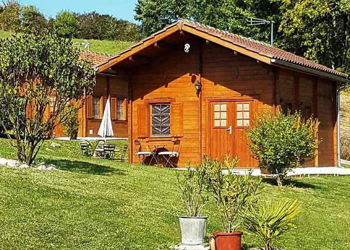 Chalet Charmant A Dausse Avec Piscine Et Jardin照片