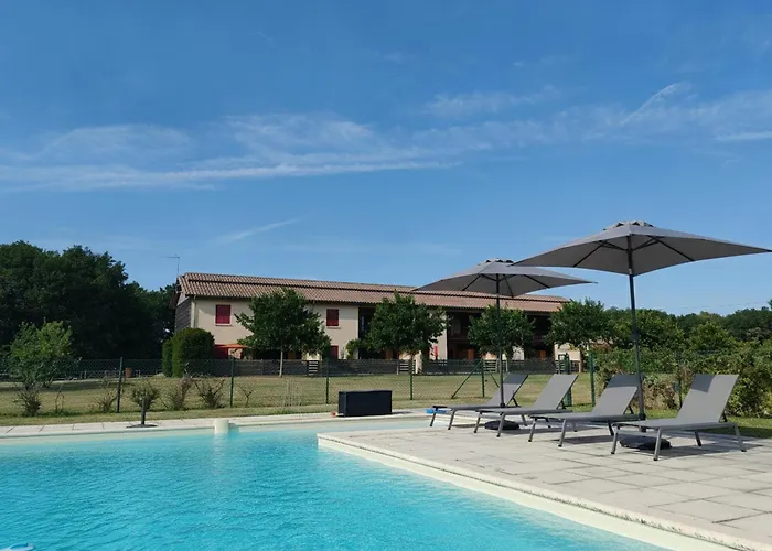 Les Gites De Pardaillan - Piscine&Clim - Campagne - 4 Personnes foto