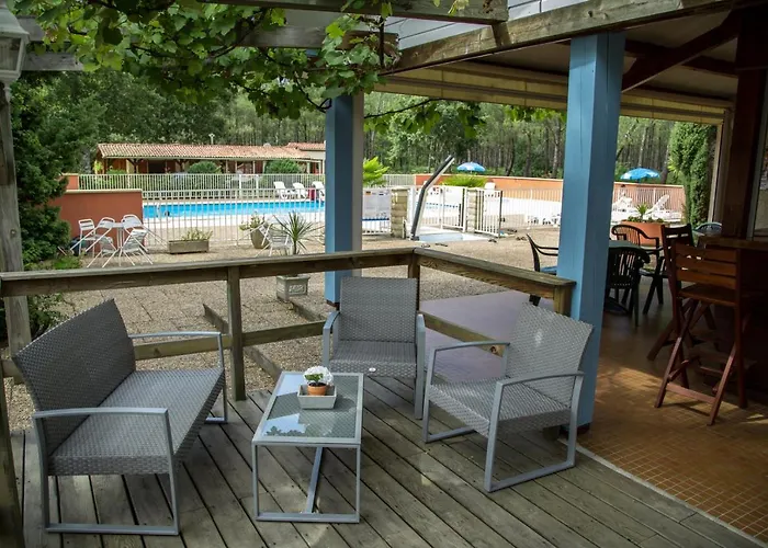 Camping Le Laha Hotel Lesperon  foto